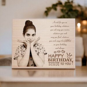 Personalized Wooden Birthday Plaque – 10...