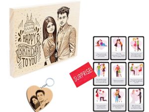 Birthday Combo of Personalized Engraved Photo Fram...