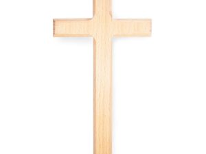 Plain Wooden Cross for Christmas Decoration (Brown...