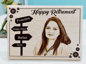 Personalized Engraved Photo Frame Happy Retirement...