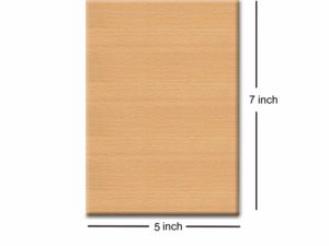 Engraved Photo on Wood – Christmas Plaque (7...