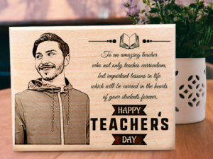 Teacher’s Day Personalized Engraved Photo Pl...
