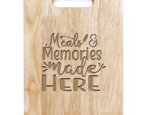 Engraved Chopping Board for Kitchen Wood Gift for ...