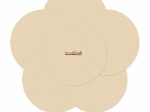 Circle MDF Coasters for Craft (Set of 6, Size 3.5i...