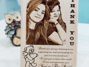 Personalized Engraved Wooden Photo Plaque Gift For...