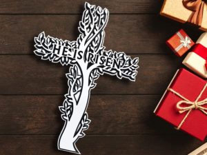 Jesus Small Tree Shaped Cross Christian Gifts for ...