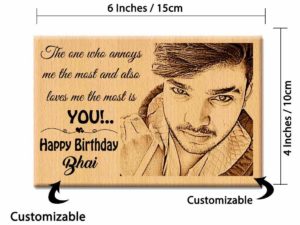 Personalized Engraved Wooden Frame with Photo For ...