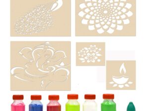 Rangoli Designs Making Kit for Floor for Diwali De...