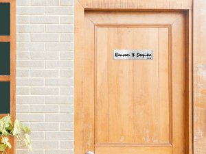 Customized Name or Number Plate for Home, Flats an...