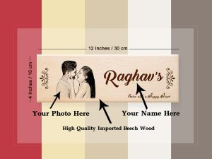 Personalized Engraved Entrance Board for House Out...