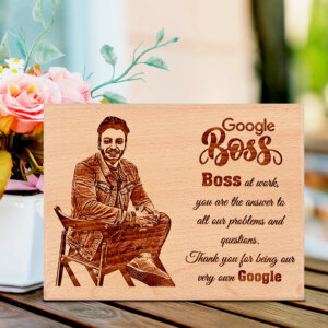 Gift for Manager – Customized Engraved Woode...