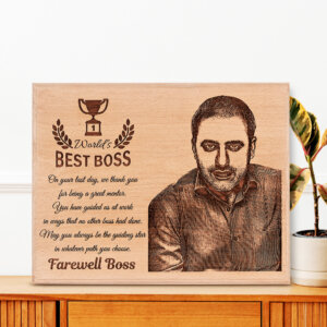 Goodbye Gift – Personalized Engraved Wooden ...