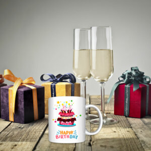 Ceramic Printed Coffee Mug Fine Quality Mug For Bi...