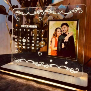 Personalized LED Photo Frame With Anniversary Gift...