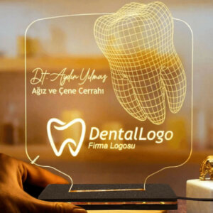 Personalized Name LED Lamp For Dentist Or For Doct...