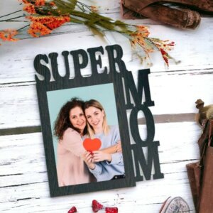 Special Personalized Super Mom Table Top Photo Fra...