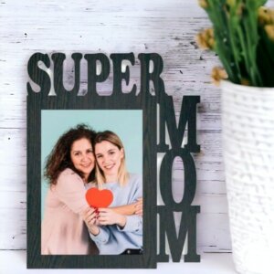 Special Personalized Super Mom Table Top Photo Fra...