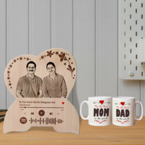 Personalized Combo Gifts For Parents (Mug & H...
