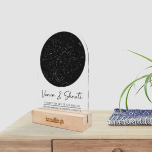 Personalized Star Map Constellation Frame Gift For...