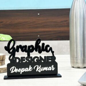 Unique Customized Professional Office Desk Name Pl...