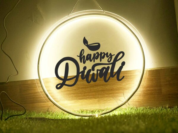 Happy Diwali wall decor