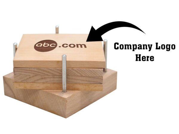 Wooden Coaster customizable
