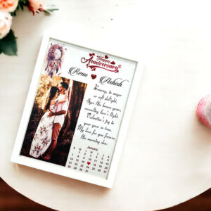 Personalized New Couple Photo Frame for Him &...