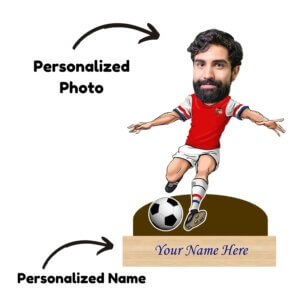 Personalized Caricature For Football Player with C...