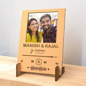 Personalized Wooden Spotify Picture Frame (Portrai...