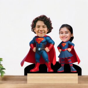Personalized Superhero Caricature for Nephew &...