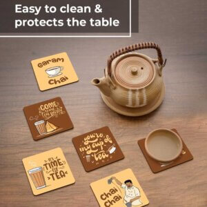 Premium Quality Coasters – Ideal for Tea, Coffee...