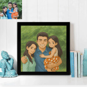 Customized Ghibli Art Photo Frame