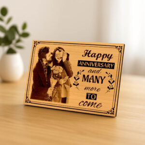 Personalized MDF Wooden Frame For Anniversary Gift For ...